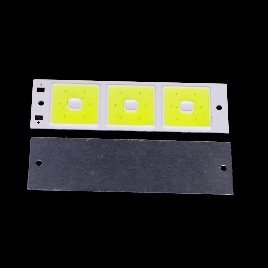 3.7v - 4V Big and small square shape COB led light [ Color - Cool White ]