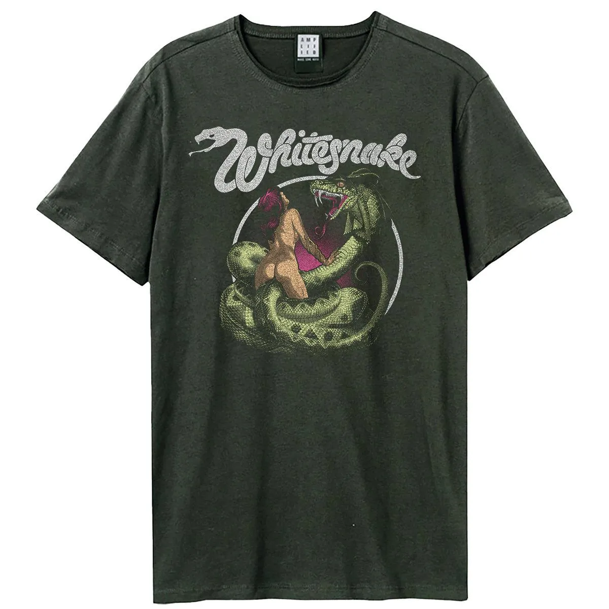 Amplified Unisex Adult Love Hunter Whitesnake T-Shirt