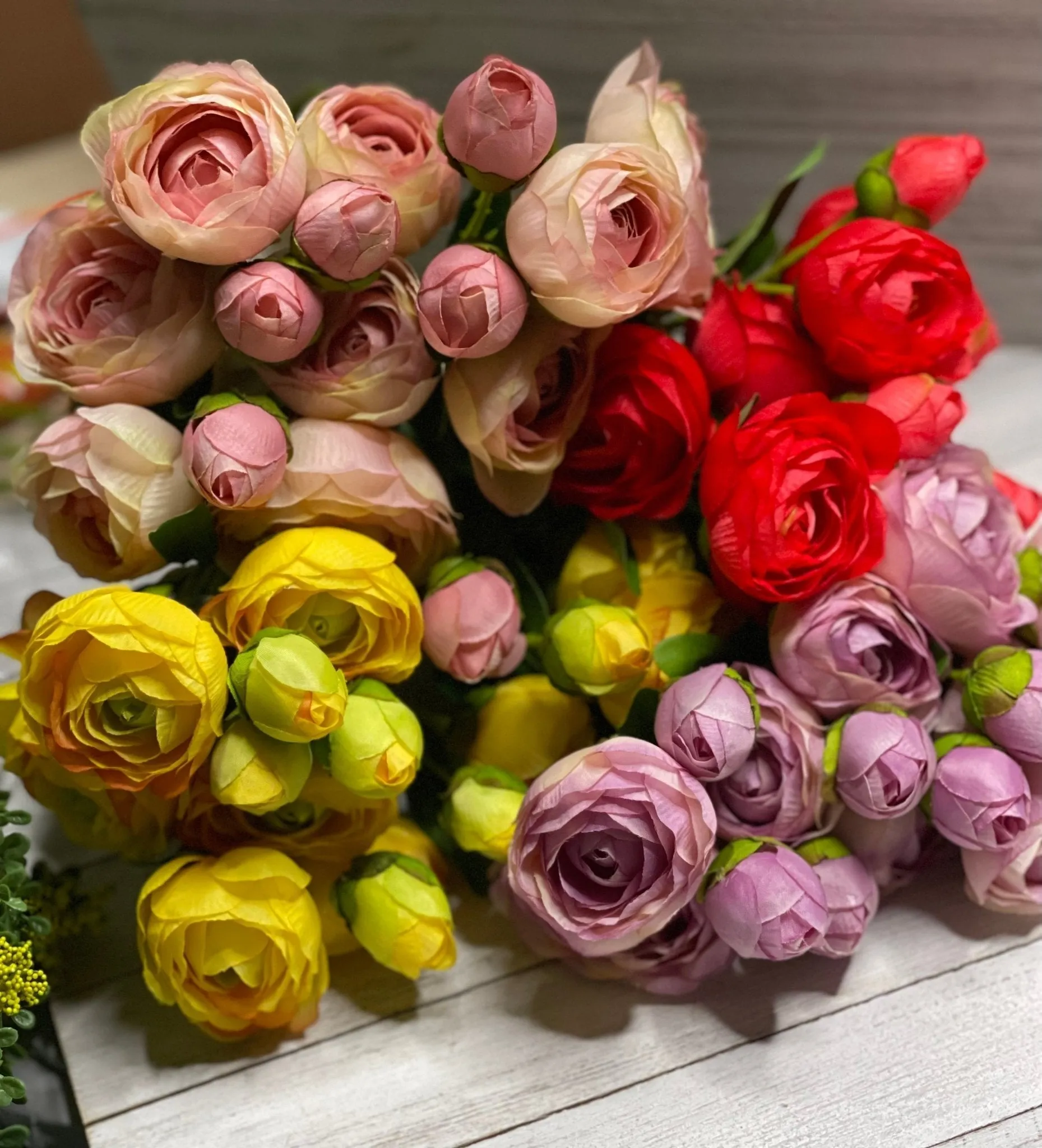 Antique Pink ranunculus bundle