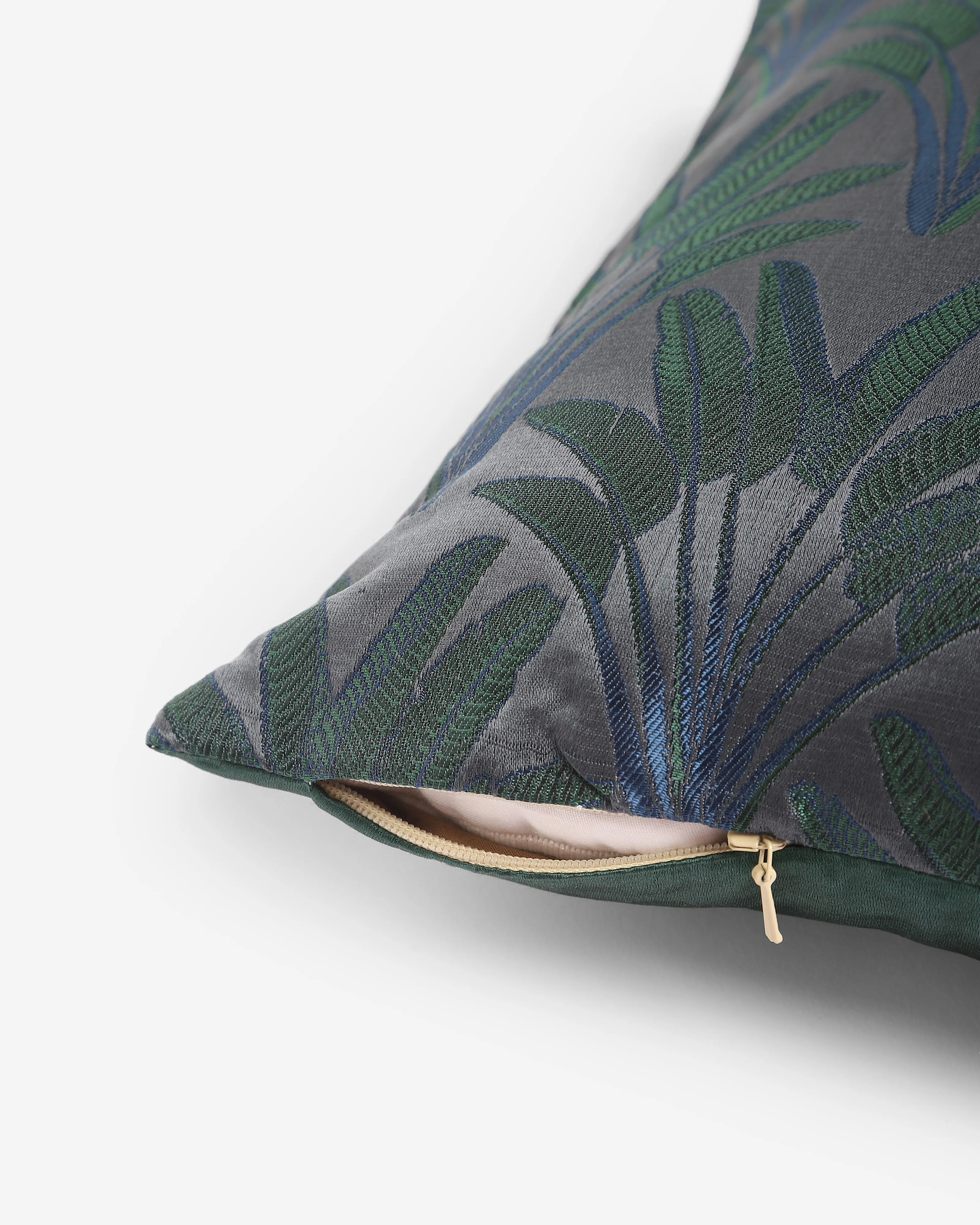 Asoka Satin Brocade Silk Cushion Cover