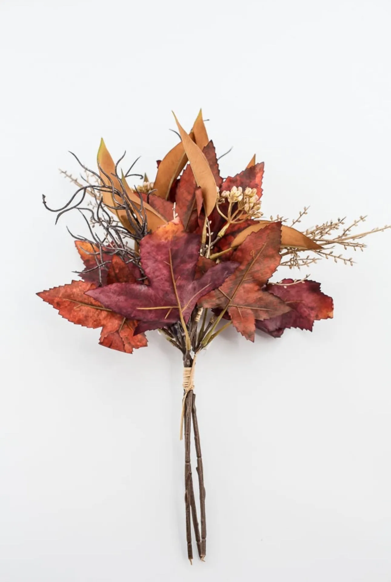 Autumn mixed leaf bundle