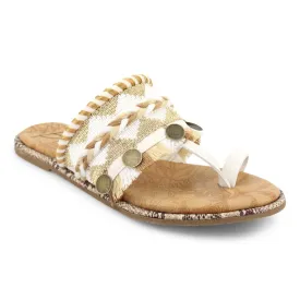 Blowfish Pearl White Raelynn Slide