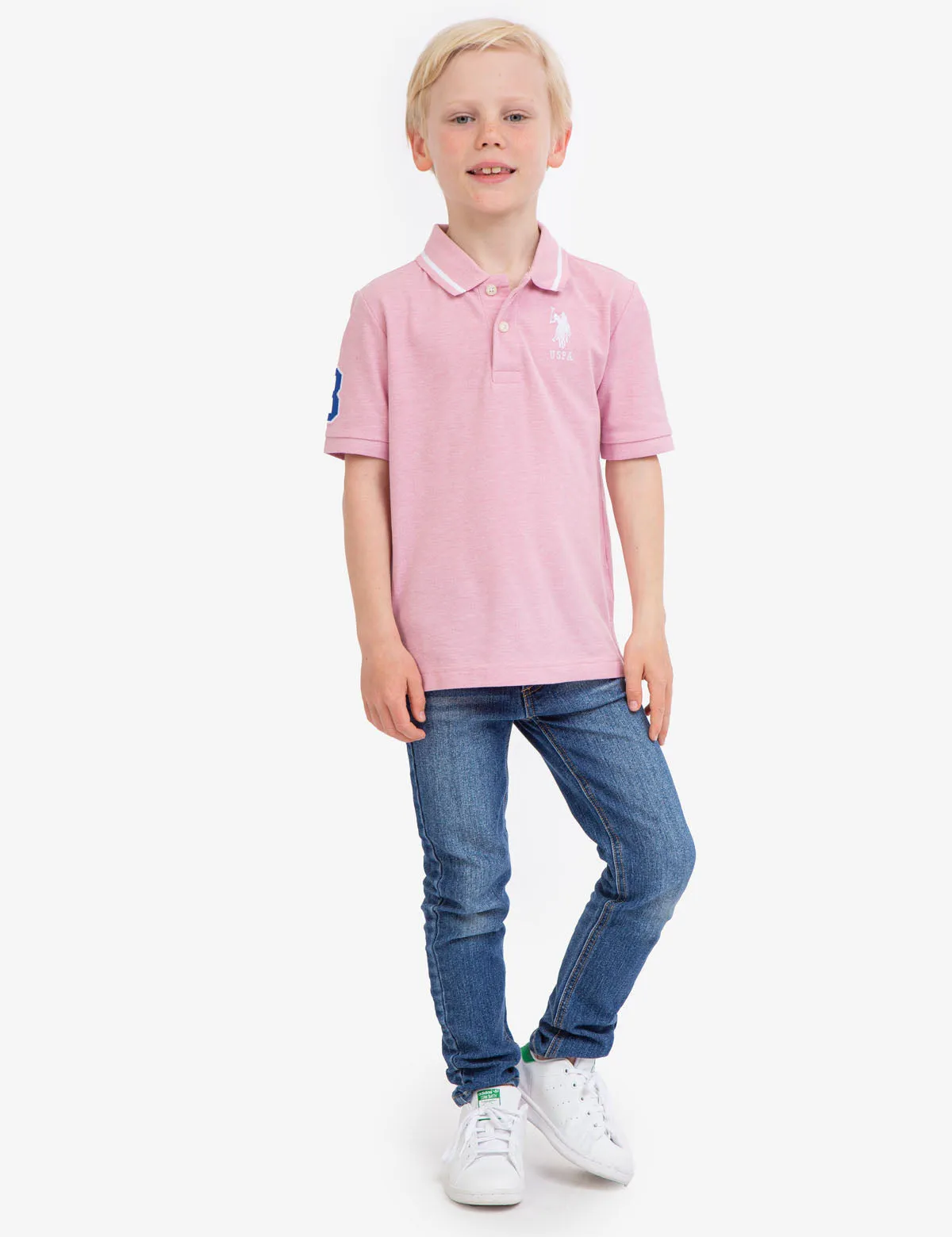 BOYS PIQUE POLO SHIRT