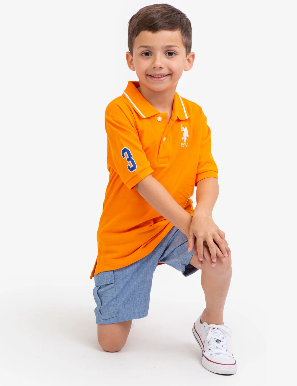 BOYS PIQUE POLO SHIRT