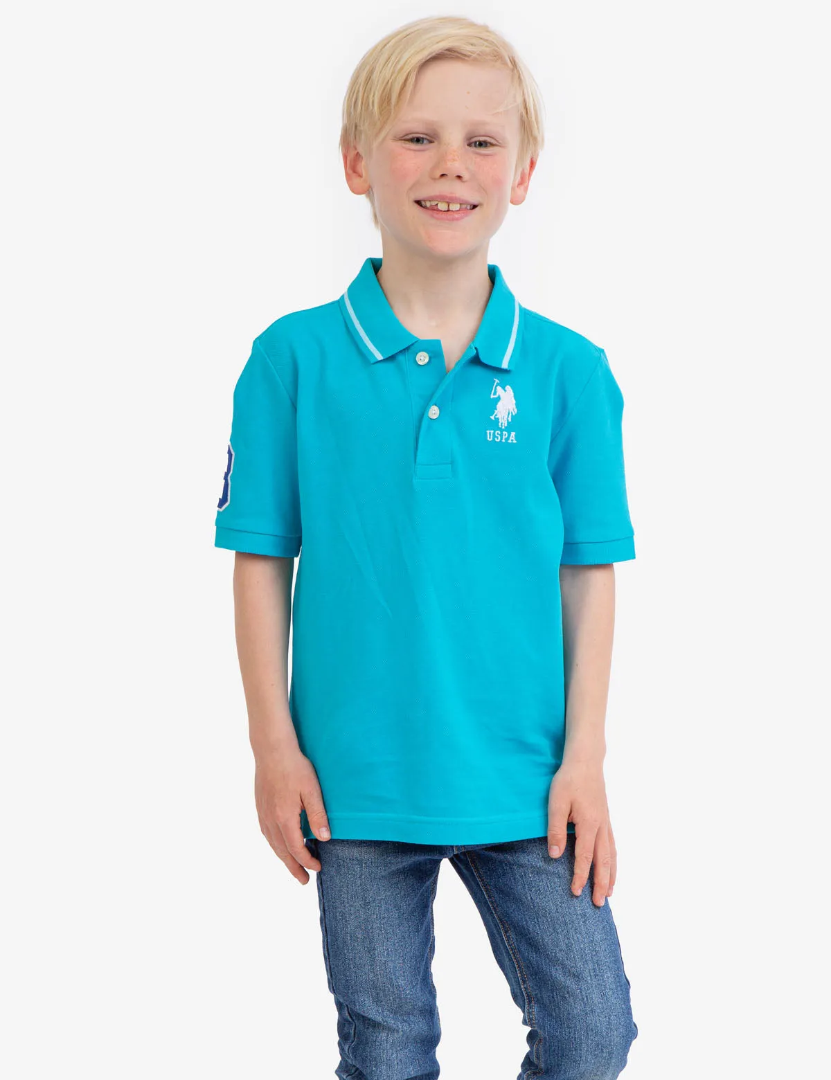 BOYS PIQUE POLO SHIRT