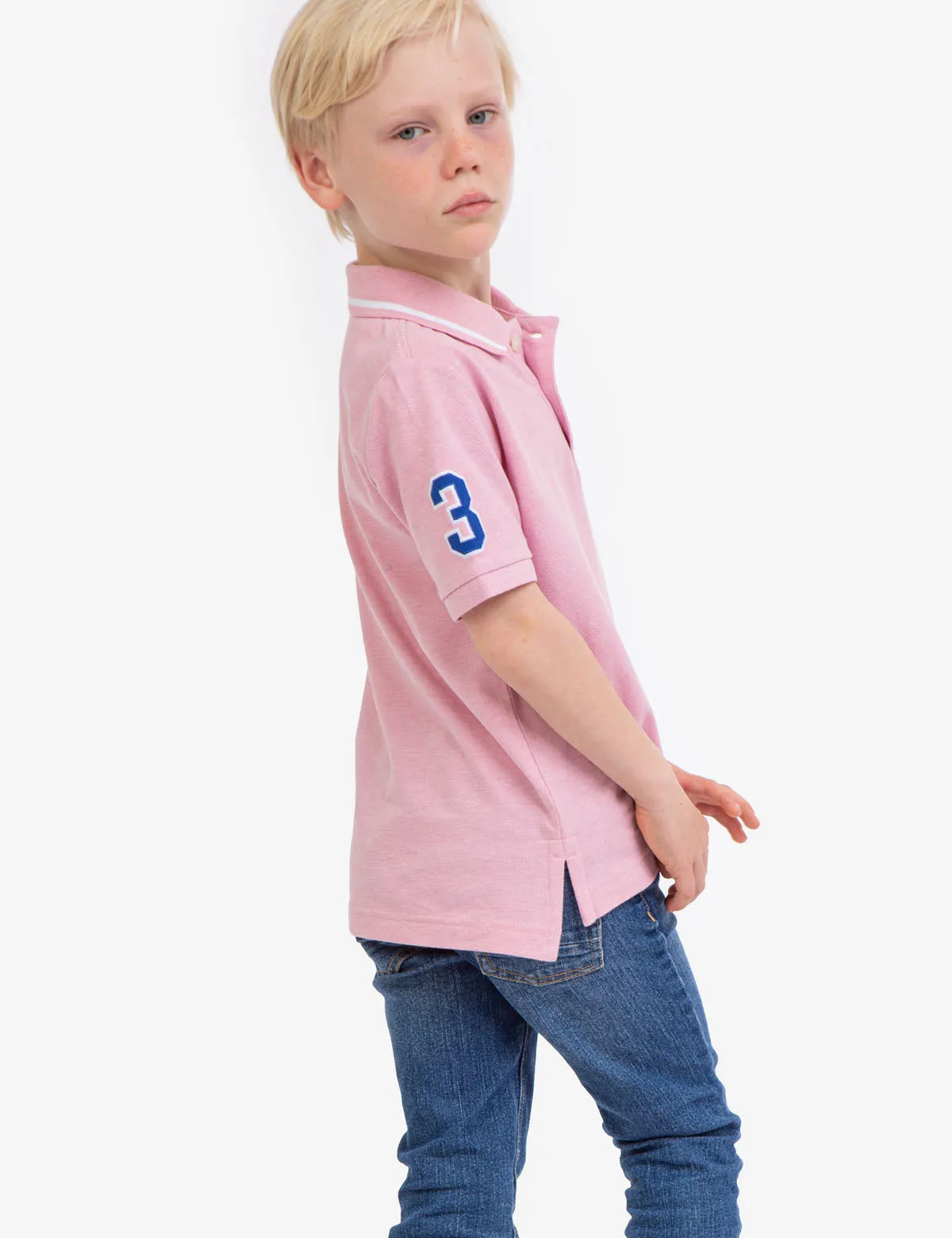 BOYS PIQUE POLO SHIRT