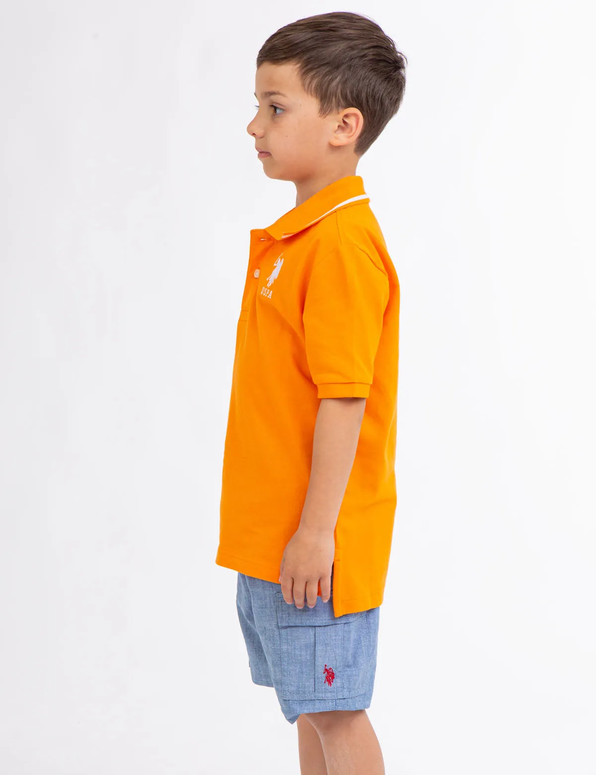 BOYS PIQUE POLO SHIRT