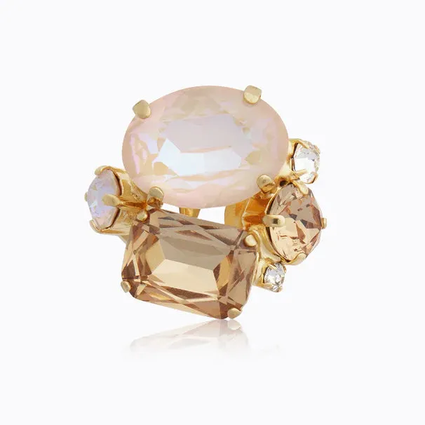 Caroline Svedbom Carolina Ring Topaz Combo