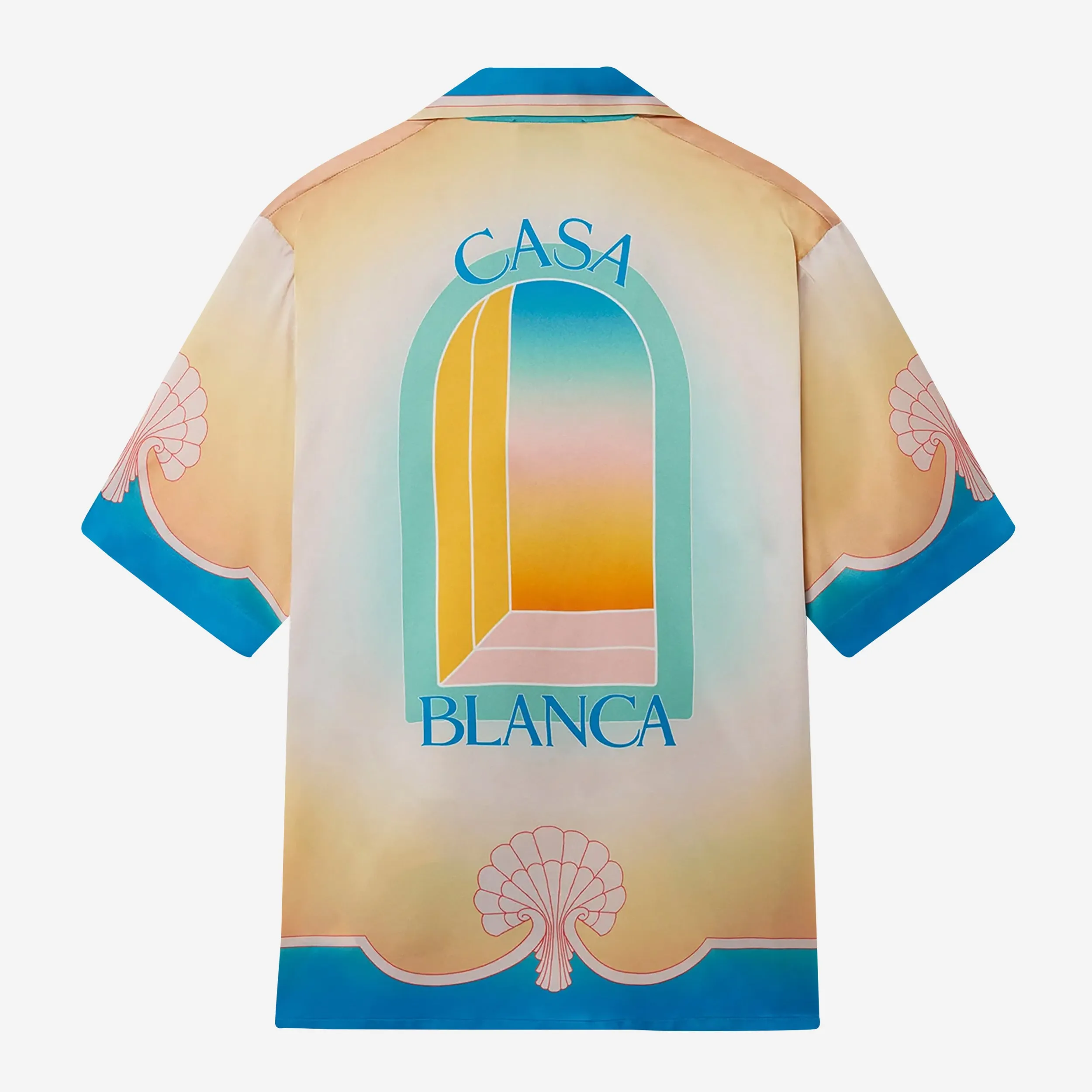 Casablanca L'Arc Coloré Silk Shirt