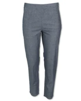 CHAMBRAY SIDE ZIP PANT - SHIPS 3/1/25