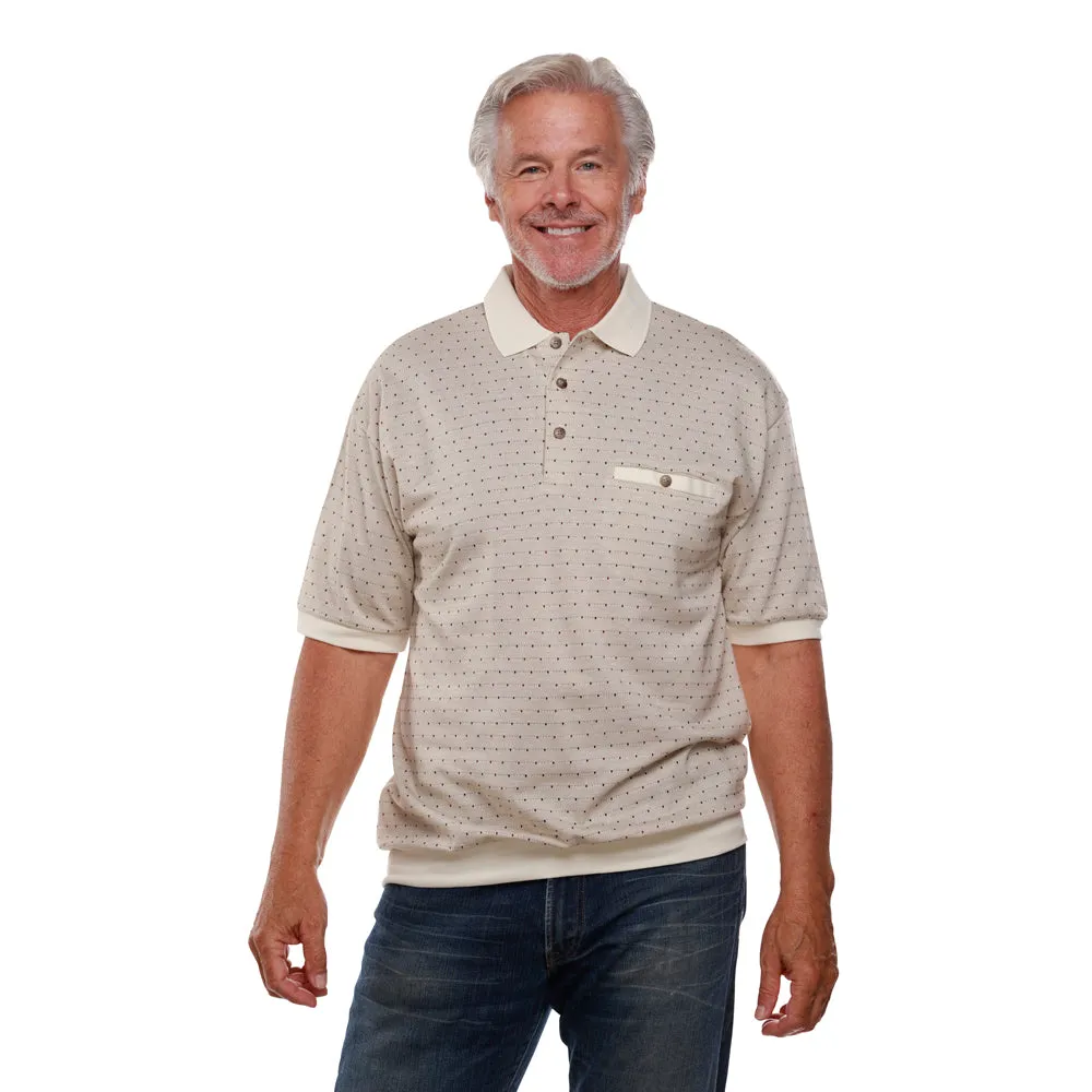 Classics by Palmland Short Sleeve Polo Shirt  - Big and Tall - 6091-100