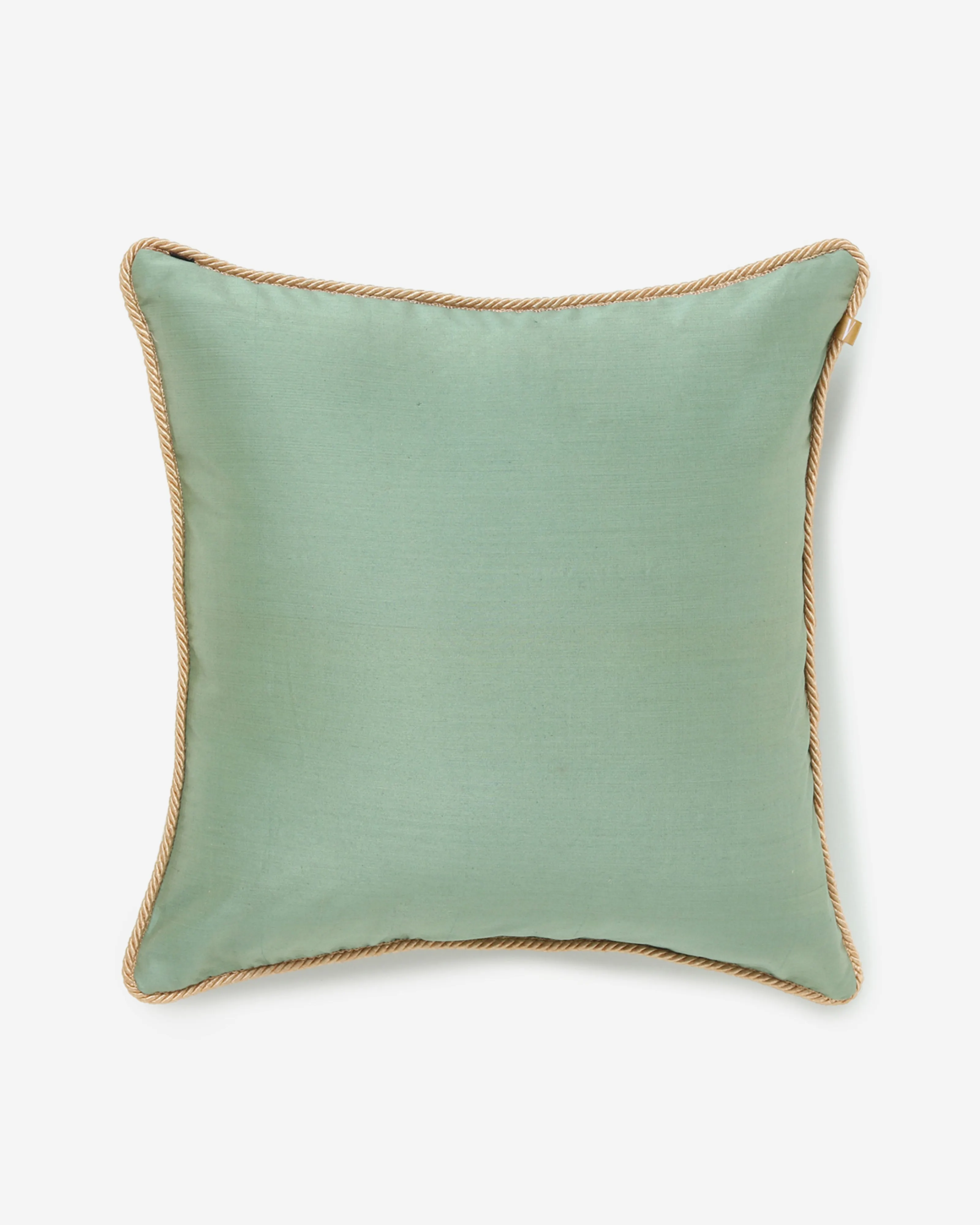 Cube Satin Brocade Silk Cotton Cushion Cover