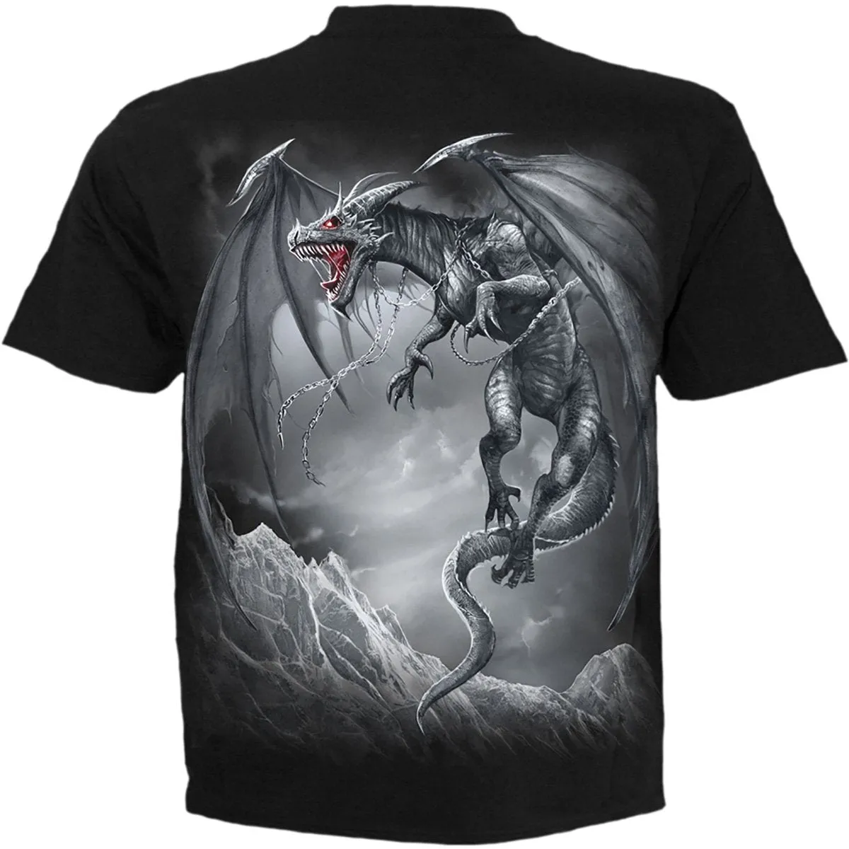 DRAGON'S CRY - T-Shirt Black