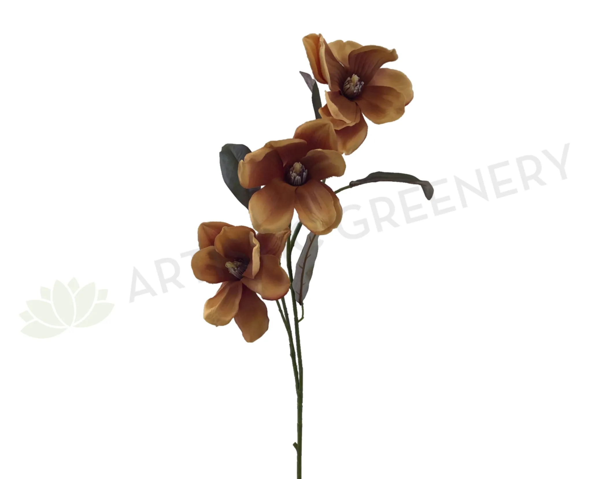 F0262 Magnolia Spray 85cm Brown