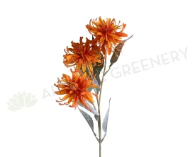 F0340 French Chrysanthemum Spray 65cm Orange