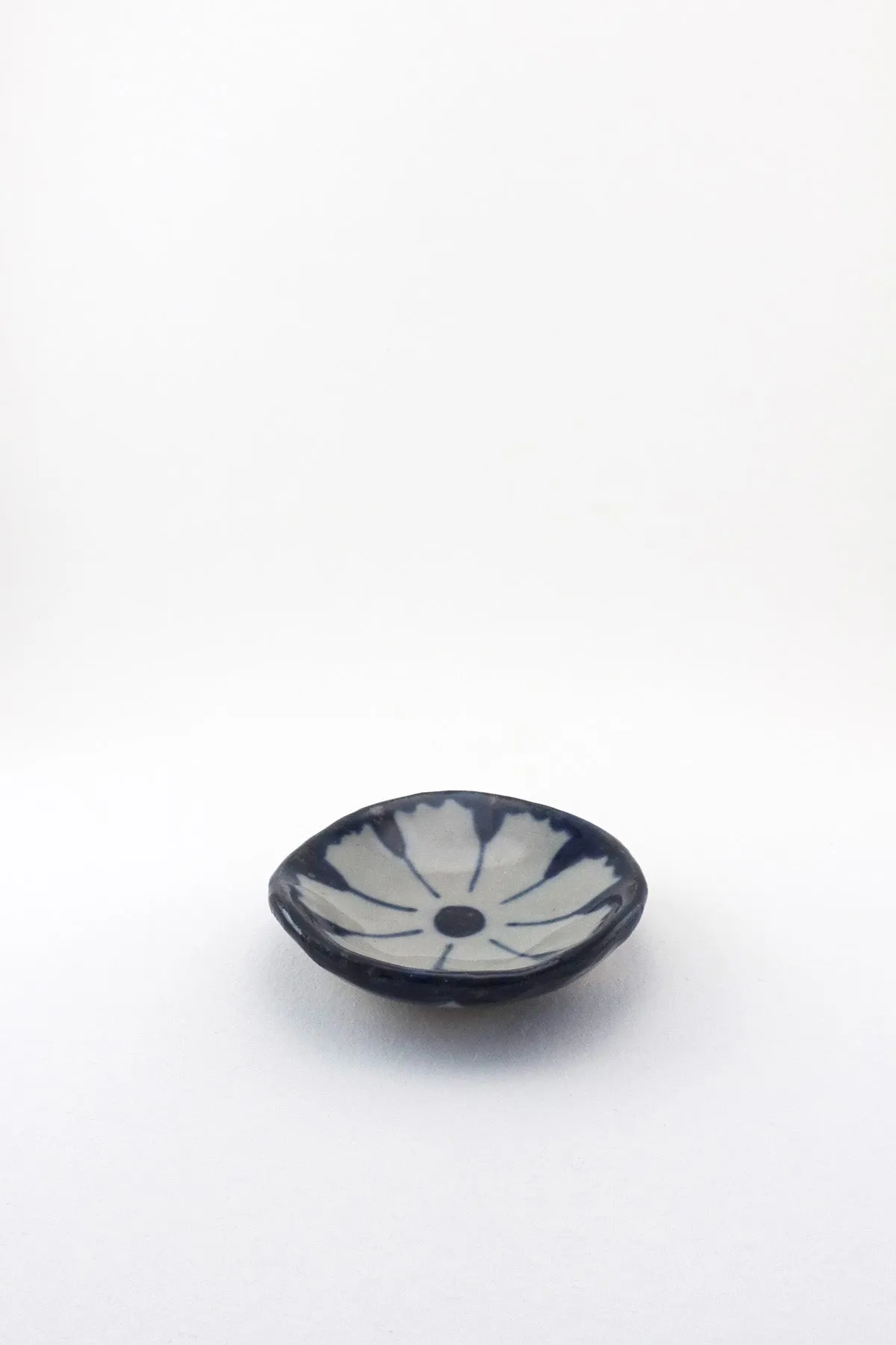 Floral Dish, Painted - Extra Small