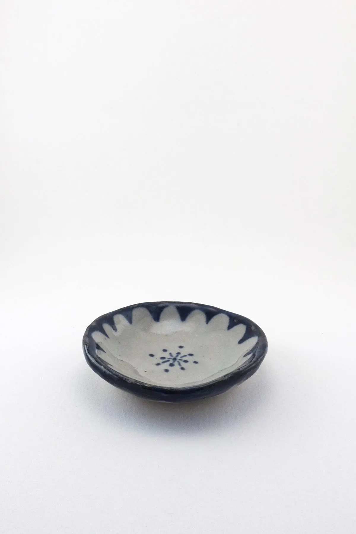 Floral Dish, Painted - Small