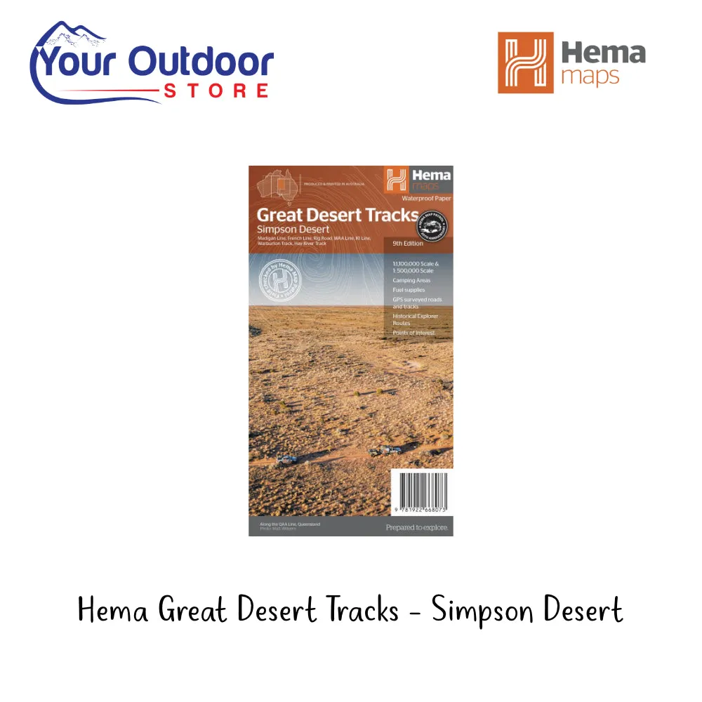 Hema Great Desert Tracks - Simpson Desert