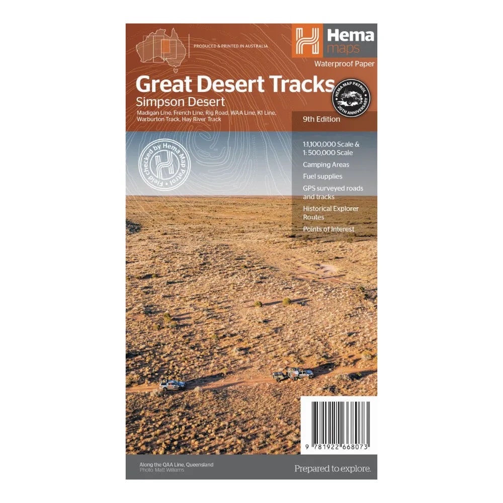 Hema Great Desert Tracks - Simpson Desert