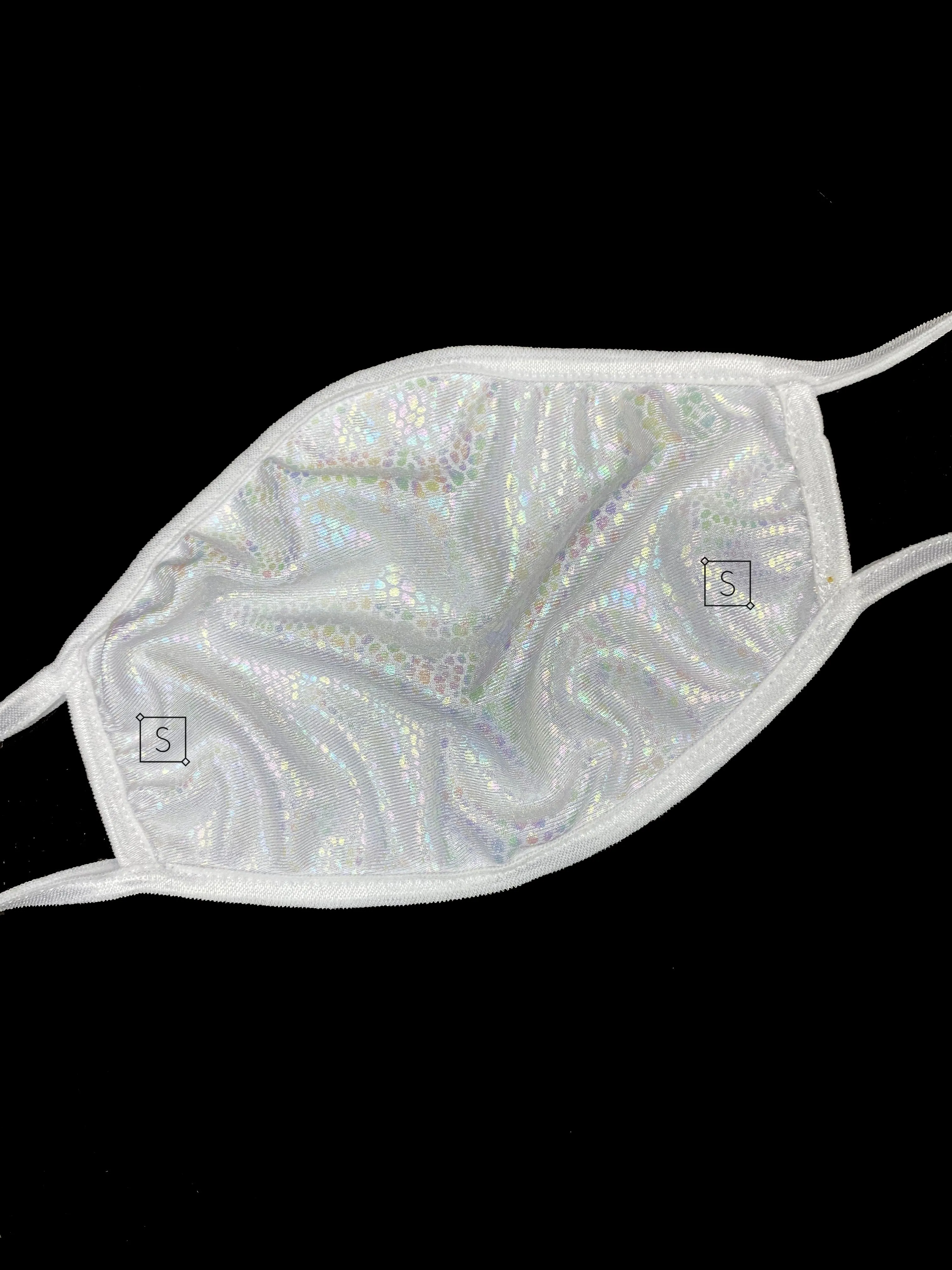 Iridescent Snake Skin Dust Mask