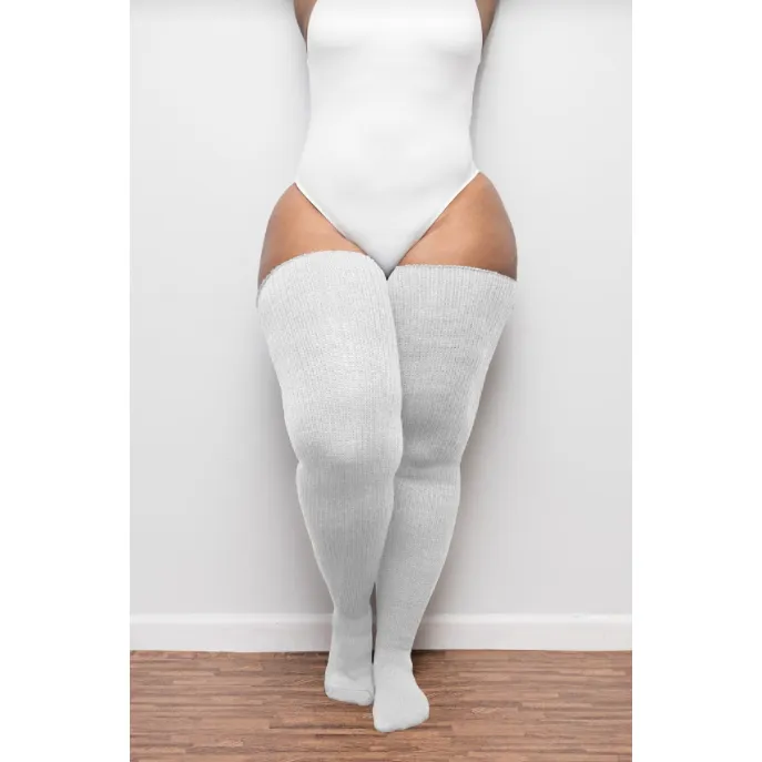 Juicy Plus-Size Thigh Socks