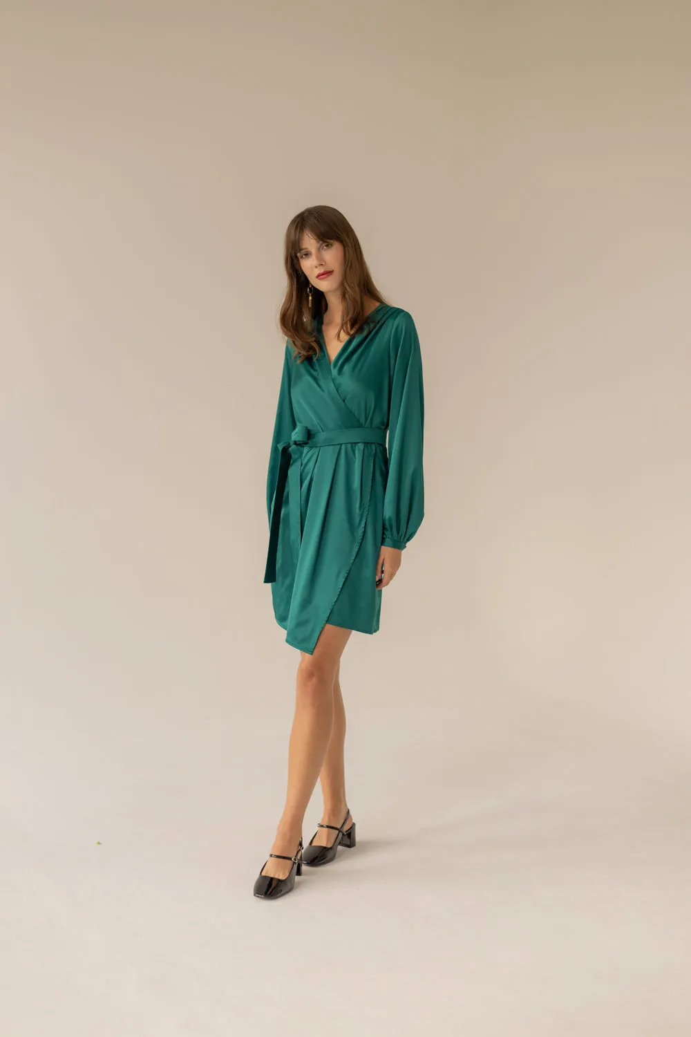 Laurel Dress Deep Green