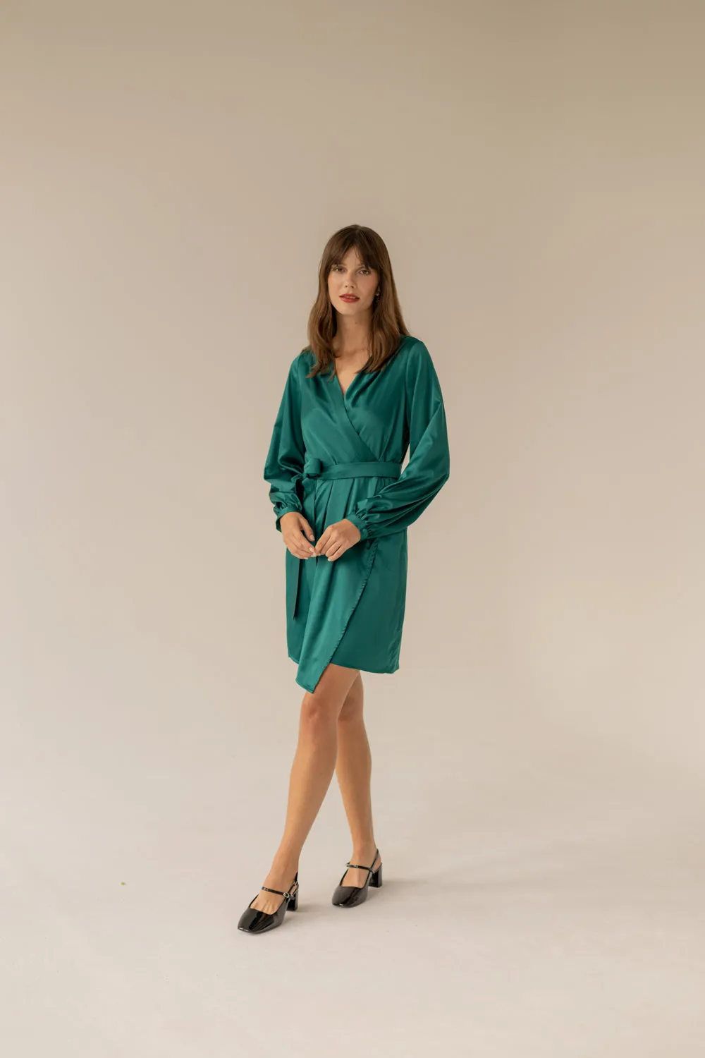 Laurel Dress Deep Green