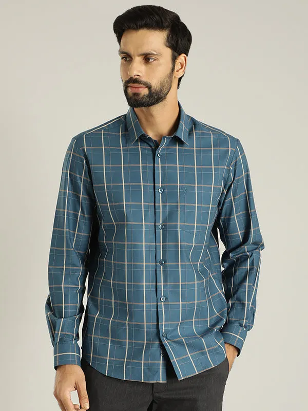 Men Checked Full Sleeve Cotton Shirt