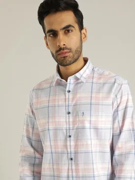 Men Checked Full Sleeve Cotton Shirt