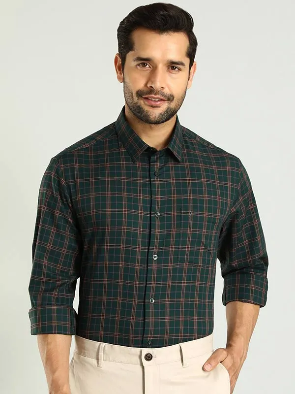 Men Checked Full Sleeve Cotton Shirt