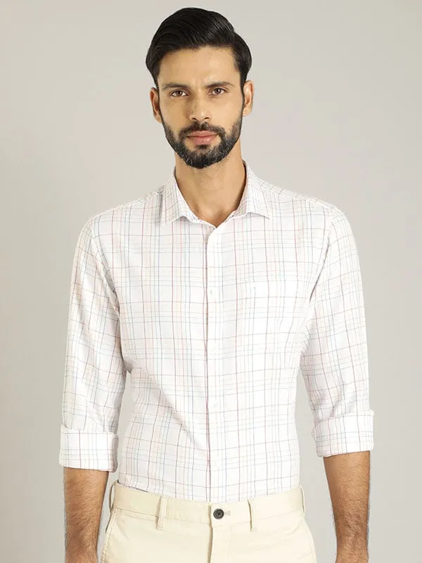 Men Checked Full Sleeve Cotton Shirt