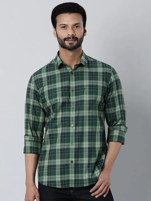 Men Checked Full Sleeve Cotton Shirt