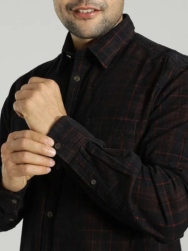 Men Checked Full Sleeve Cotton Shirt