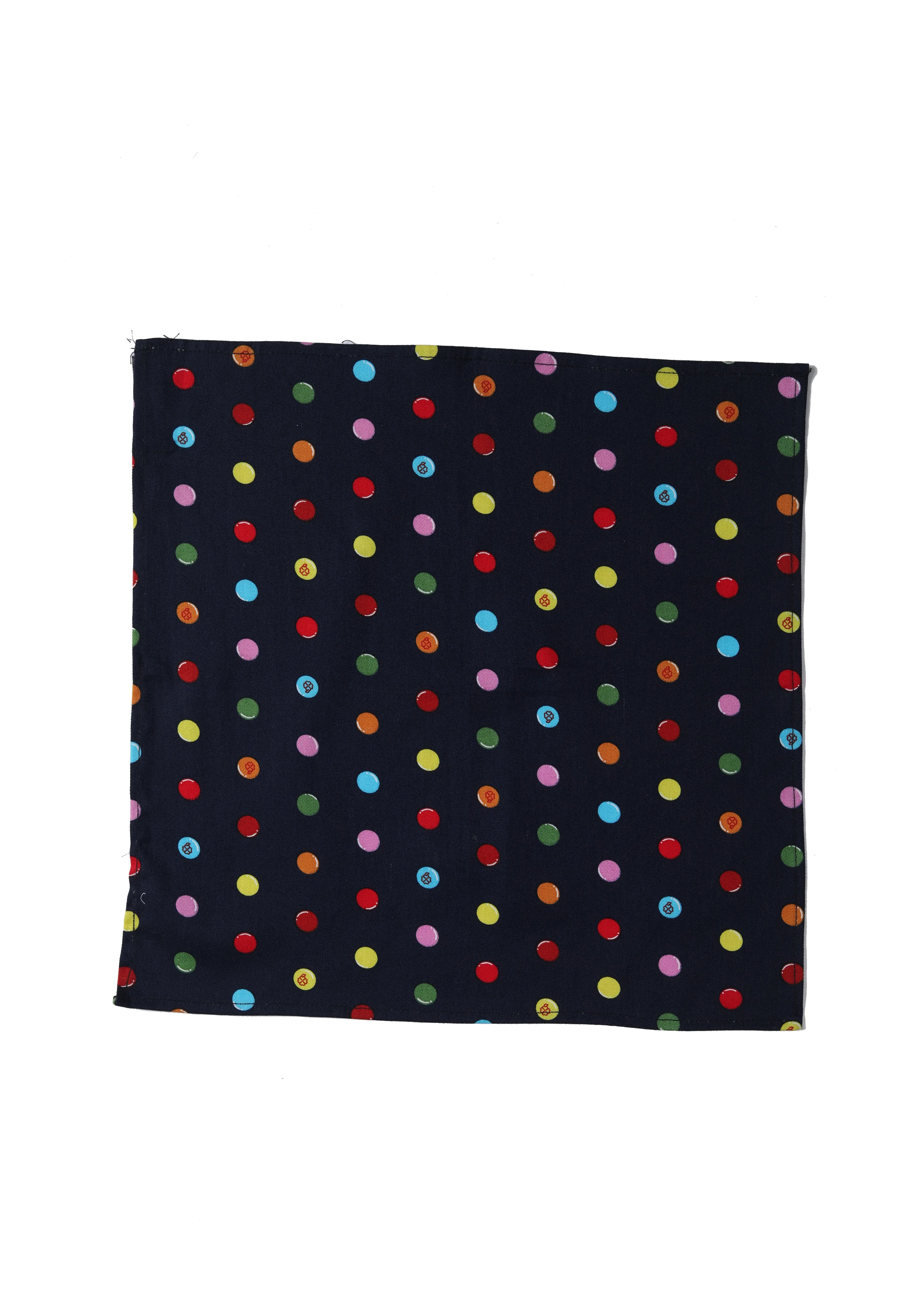 Multi Polka-Dot Pocket Square for men