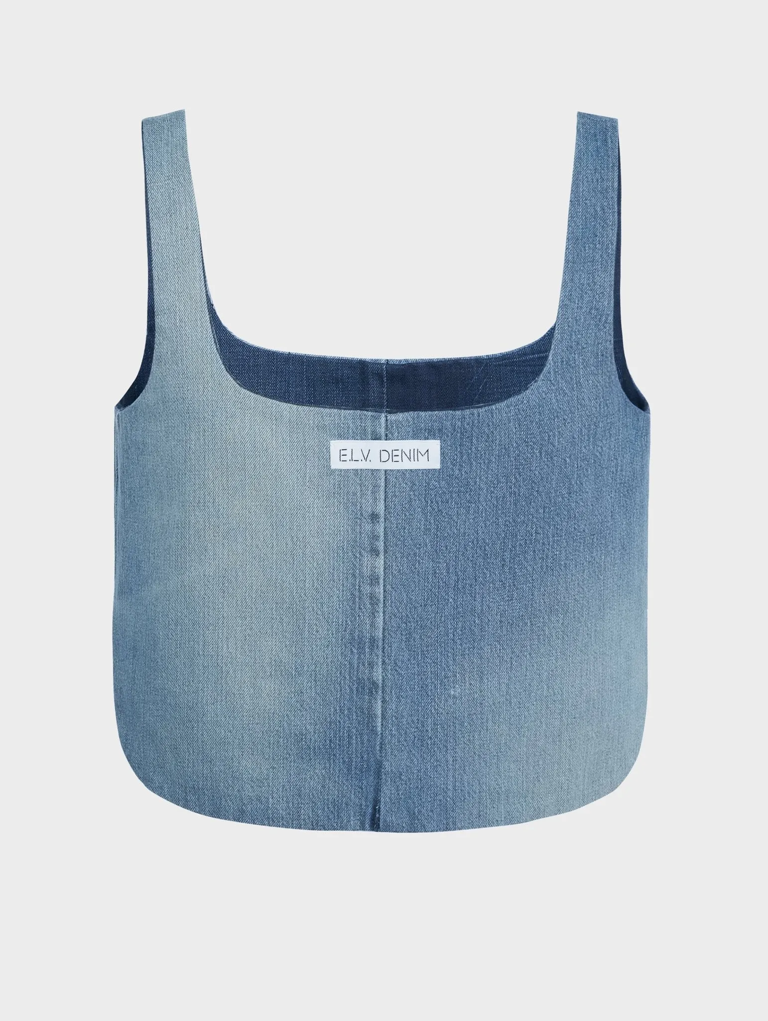 Riley Reversible Top Dark Blue