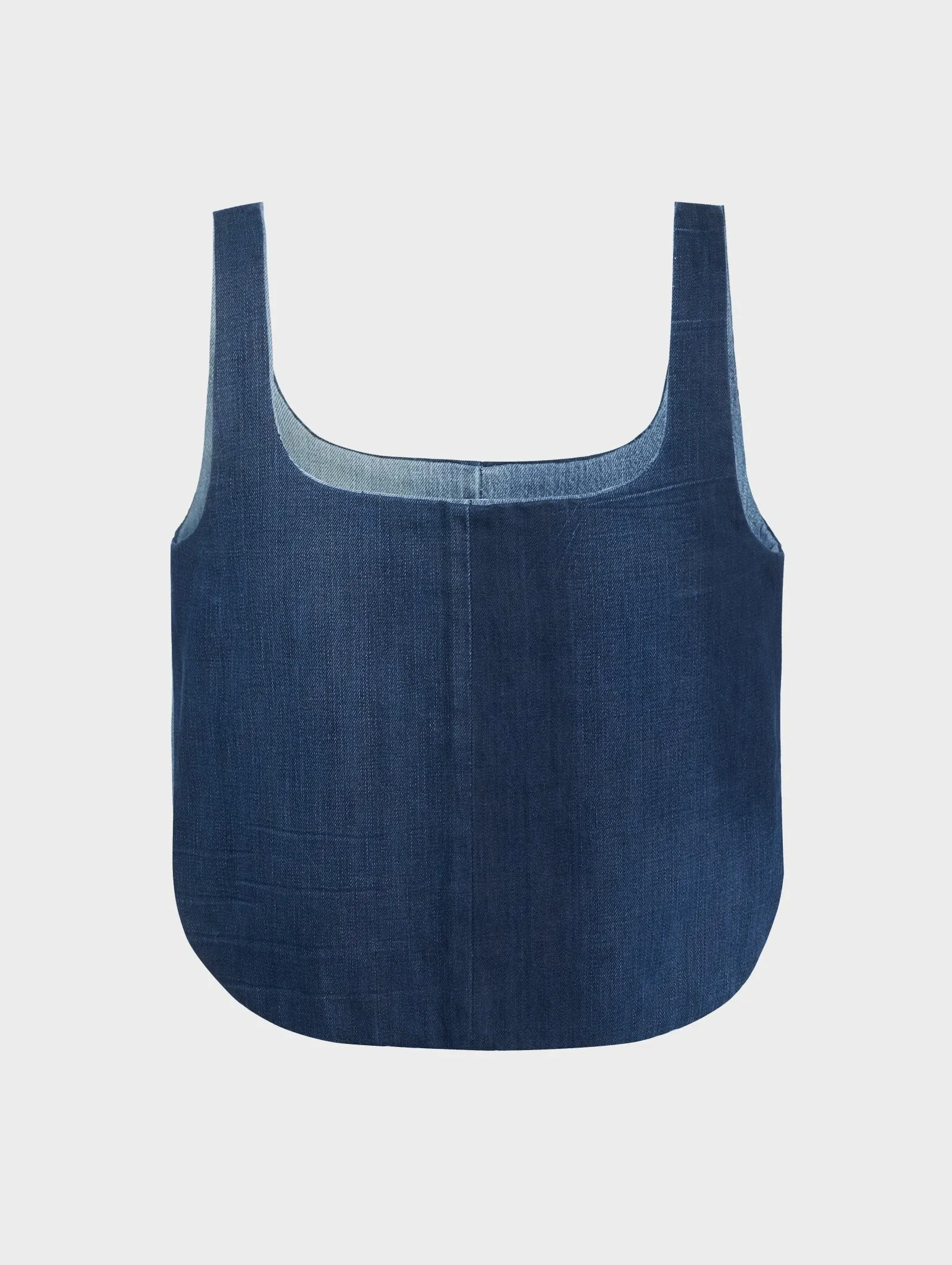 Riley Reversible Top Dark Blue