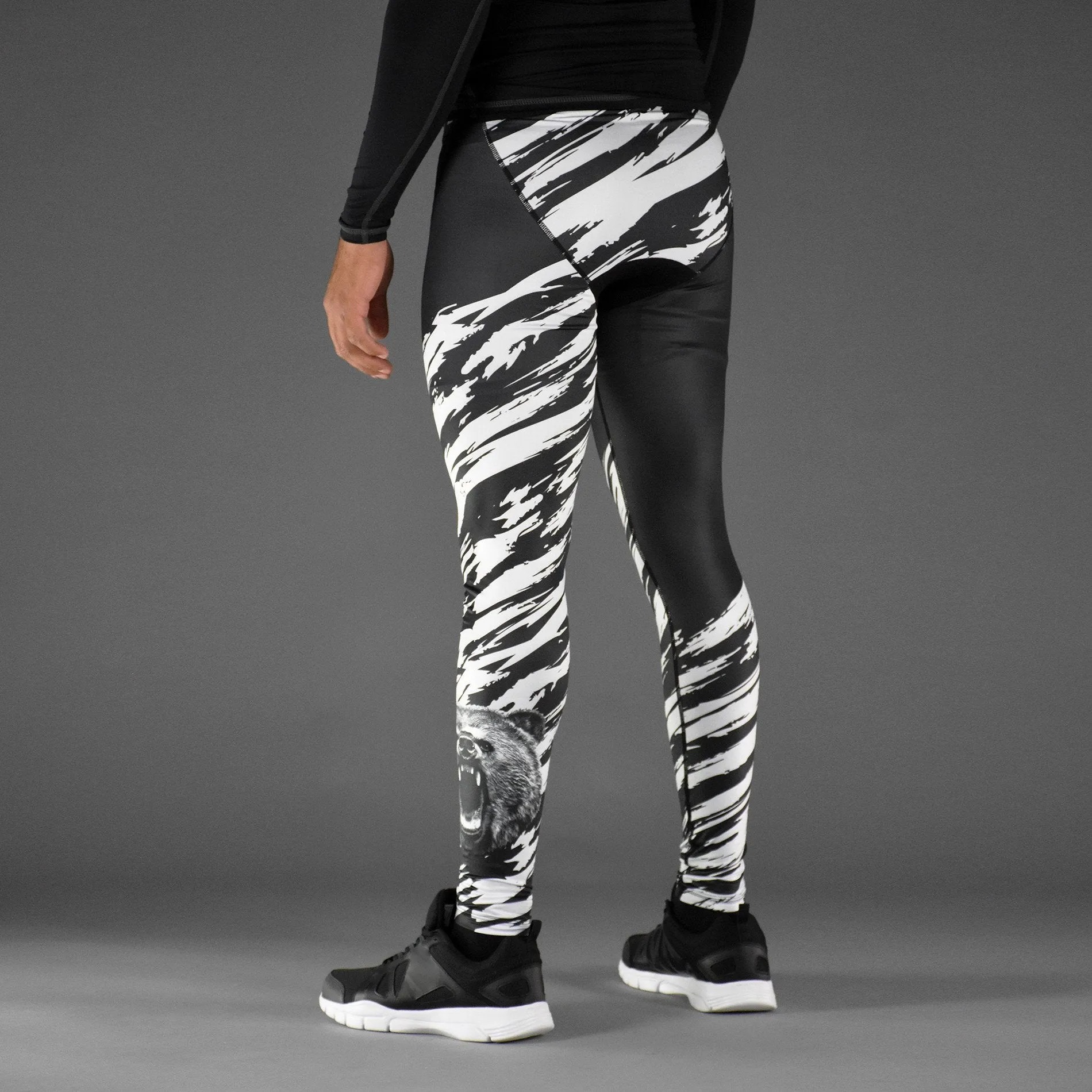 Ripped Bear Compression Tights / Leggings