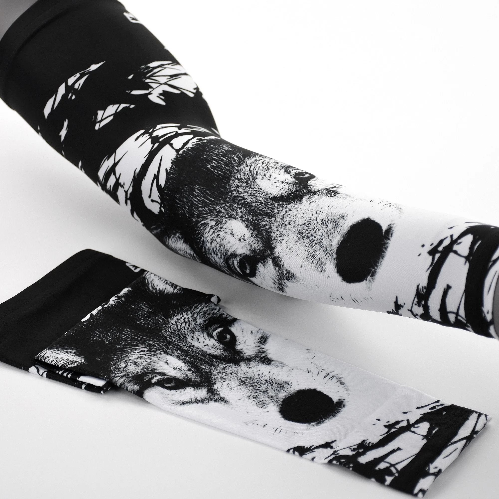 Ripped Wolf Arm Sleeve