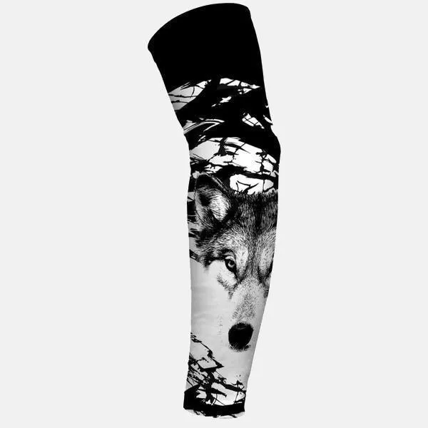 Ripped Wolf Arm Sleeve