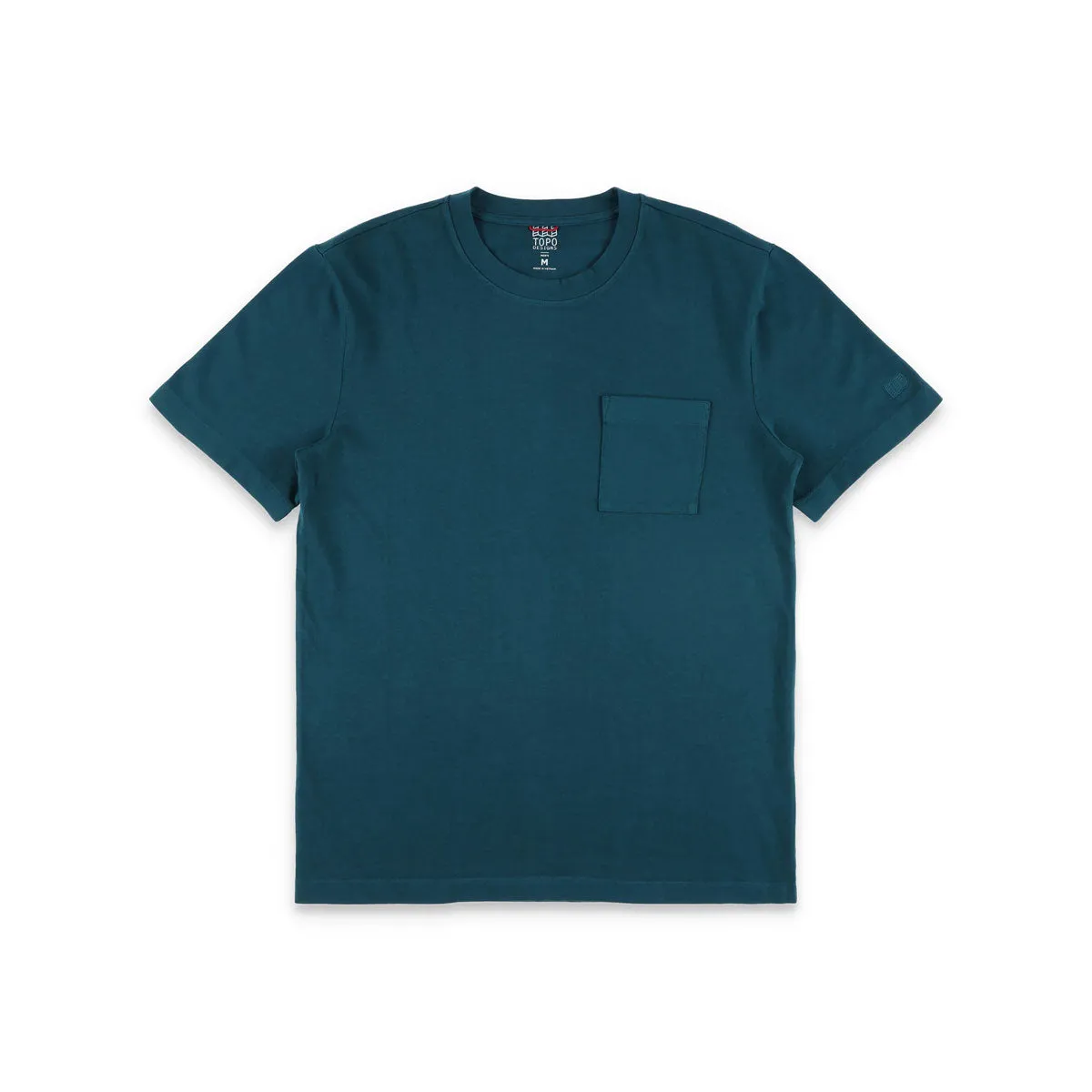 Topo Designs : Dirt Pocket Tee Men's : Dark Denim