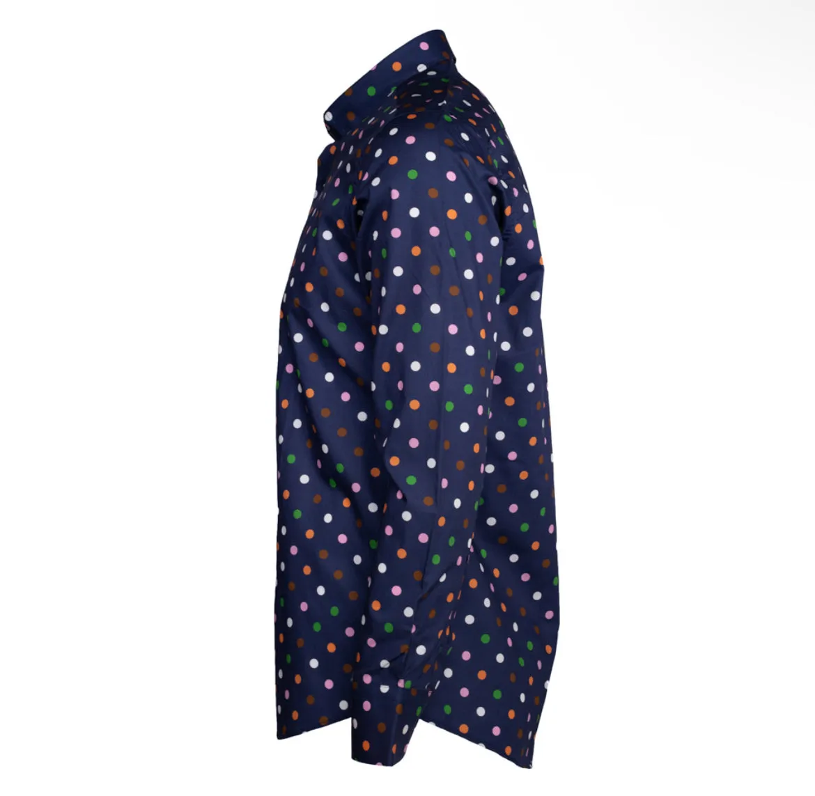 Vercini Polka Dot Carnival Cotton Shirt