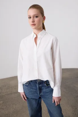 Walt Cotton Shirt - White